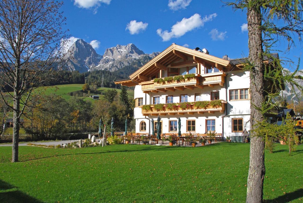 Hotel Landhaus zum Steinbock Maria Alm am Steinernen Meer Exterior foto