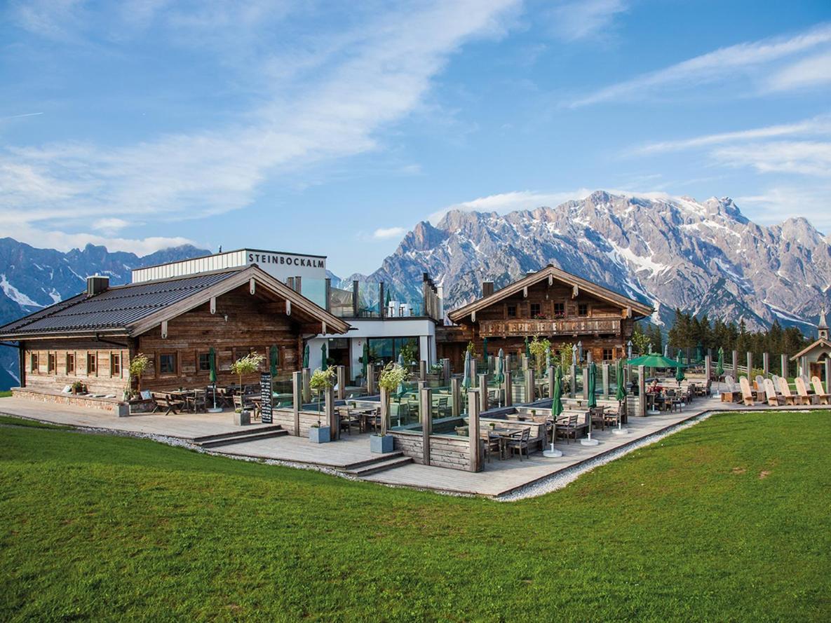 Hotel Landhaus zum Steinbock Maria Alm am Steinernen Meer Exterior foto