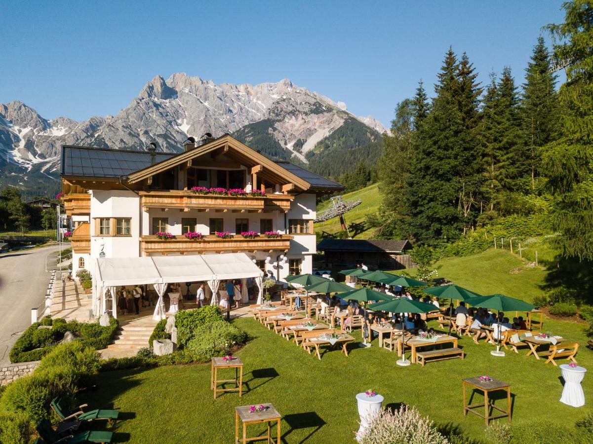 Hotel Landhaus zum Steinbock Maria Alm am Steinernen Meer Exterior foto